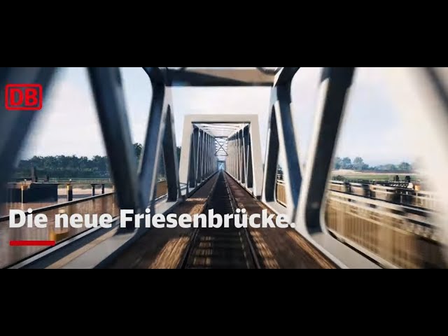 Friesenbrücke – Einblick in die Konstruktion des neuen Bauwerks