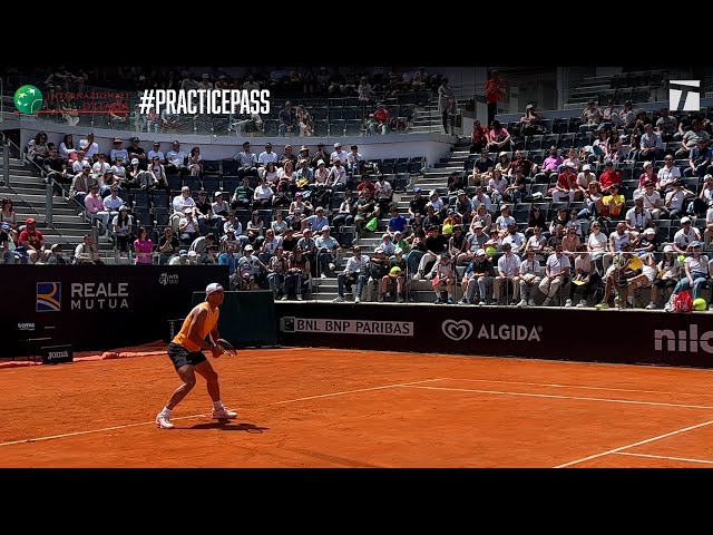 Rafael Nadal Full Practice Rome 2024 | Practice Pass