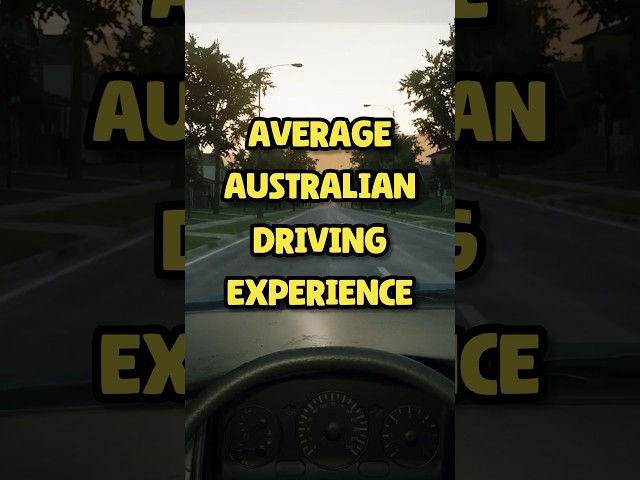 This is the Average Australian Driving Experience #endlesssuburbia #horrorgaming #shorts