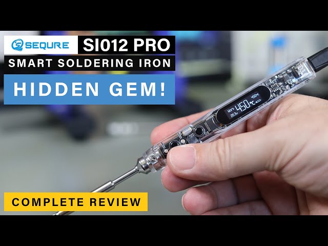 [NEW] Sequre SI012 PRO Smart Soldering Iron ⭐  Hidden Gem!