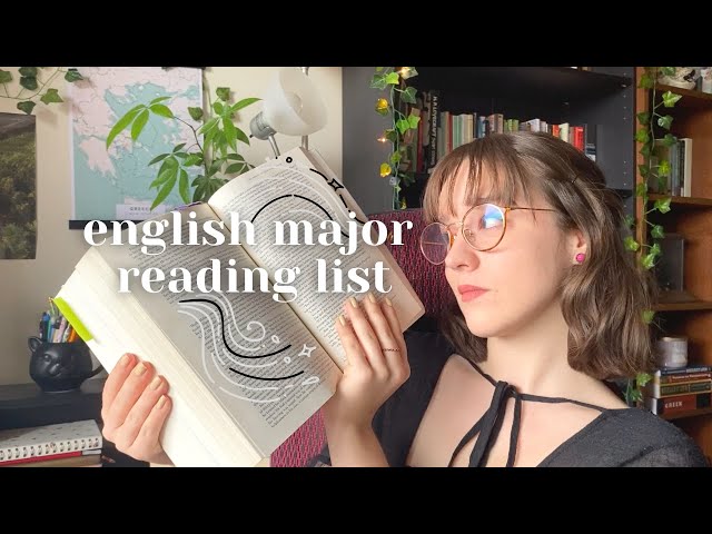 What a first year english major has to read + lecture notes