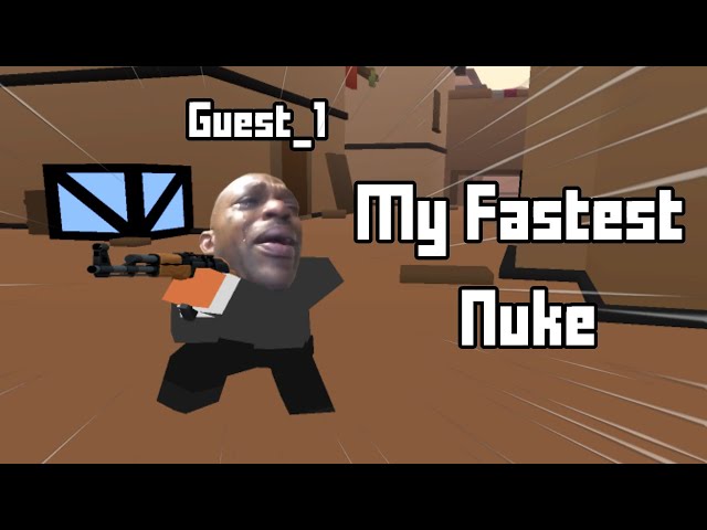 Krunker | My fastest nuke (49.602 seconds)