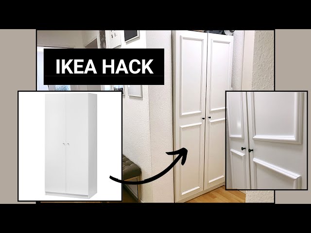IKEA HACK | Bostrak Schrank verschönern mit Leisten | DIY | lotsofdots