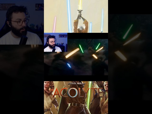 Star Wars The Acolyte Trailer #starwars #reaction #shorts