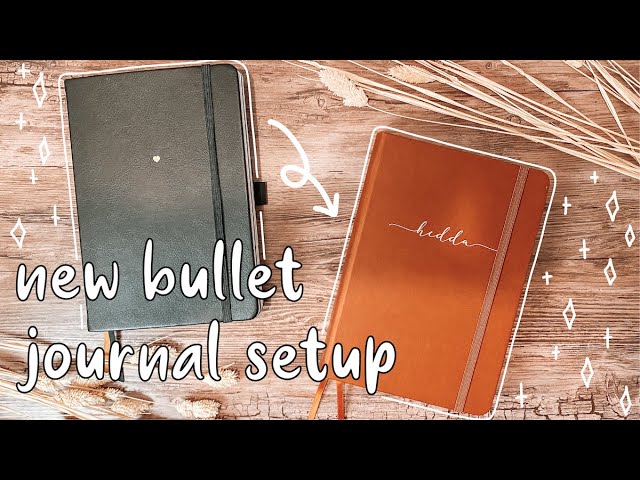 Warm and minimal 2021 bullet journal setup // ft. Maisie Lane Co