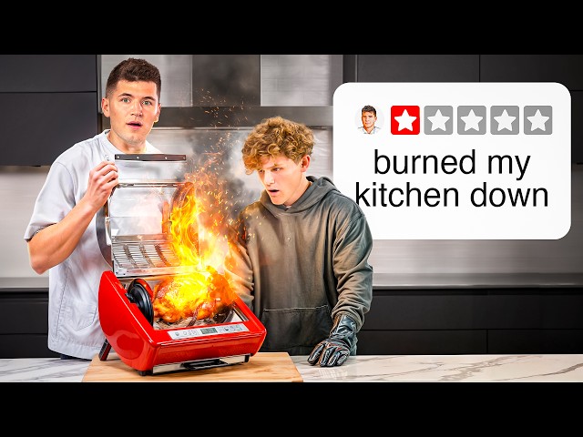 I Tested 1-Star Kitchen Gadgets (ft. Ryan Trahan)