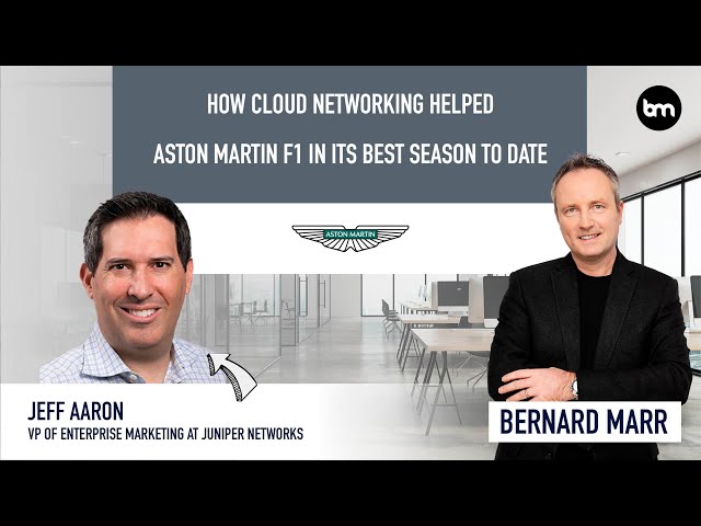 How Cloud Networking Helped Aston Martin F1 In Its Best Season To Date