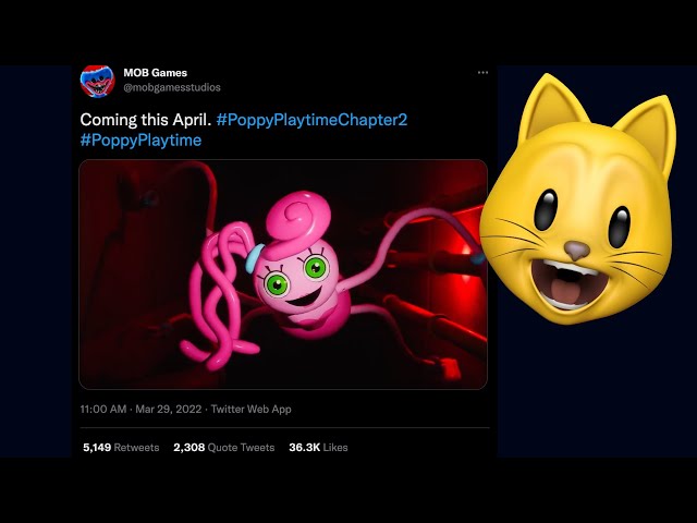 POPPY PLAYTIME CHAPTER 2 RELEASE DATE ANNOUNCED!!