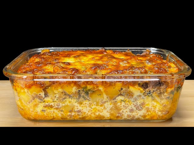 Potatoes and minced meat🔝You will never buy lasagna again! Simple and delicious recipe