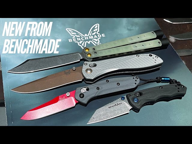 NEW Benchmade Knives for Everyday Carry (EDC) - New for 2024 #everydaycarry #edc #benchmade #knives