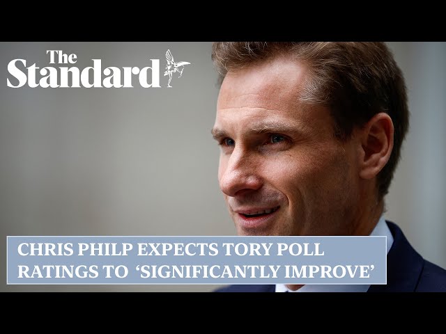 Chris Philp expects Tory poll ratings to ' significantly improve' closer to the election