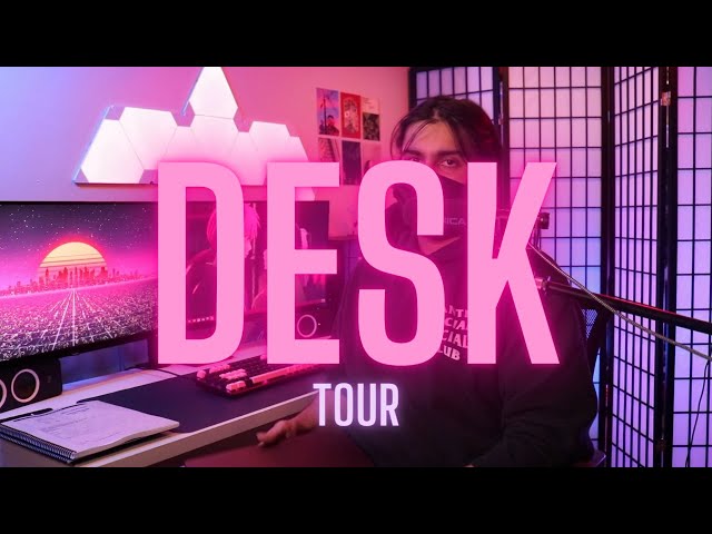 DESK TOUR & SETUP [ & RANT ] - Aesthetic and chilled out desk setup for the cultured Alphas.