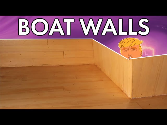 Building walls in my boat (Part 9)