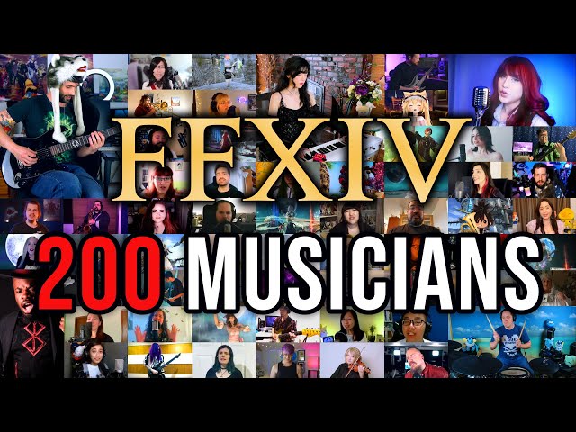 Final Fantasy XIV 10 Years Medley with 200 Musicians