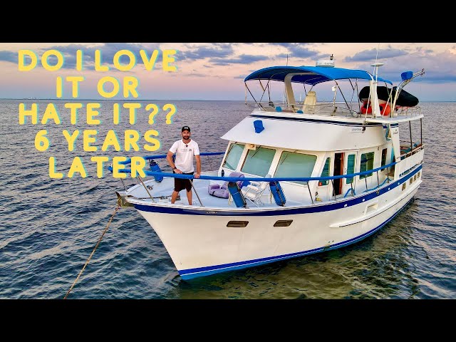 6 Years Later-DeFever 44 Trawler Tour: The Good, The Bad, and The Upgraded! Part 1-Interior
