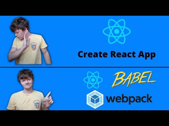 Create a React App WITHOUT Create React App