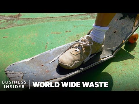 How Busted Skateboards Become A $400 Bowl | World Wide Waste | Business Insider