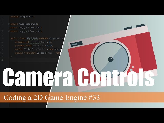 Editor Camera Controls with Lerp | Coding a 2D Game Engine in Java #33