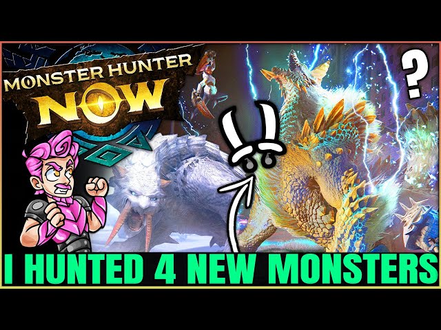 Monster Hunter Now Expansion - I PLAYED IT - 4 New Monster & 2 New Weapons - Exclusive Gameplay!