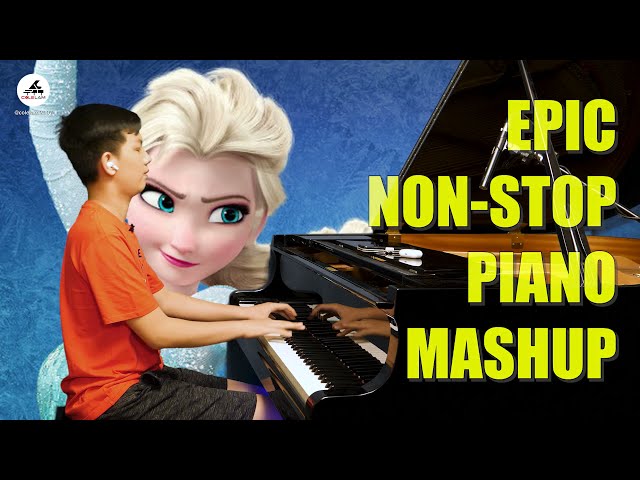 LIVE! Best Epic Non-Stop Piano Mashup LIVE! | Cole Lam 14 Years Old