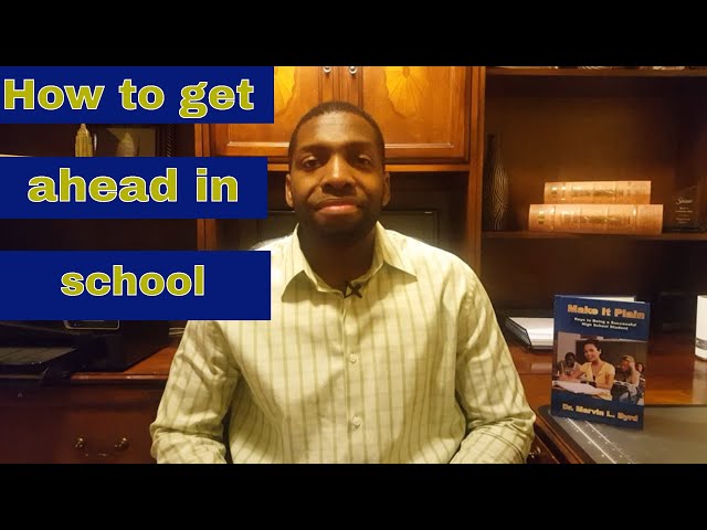 How to get ahead in school (Q.o.W 5.8.16)