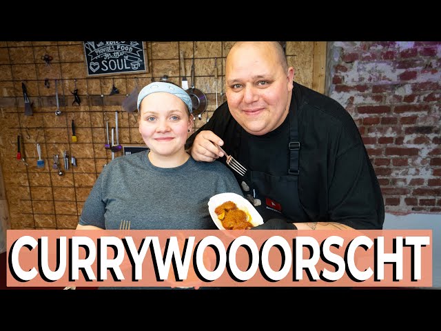 Currywurst mit selbstgemachten Pommes und Currysoße | TÜR 3 | Weihnachtsmarkt Gerichte