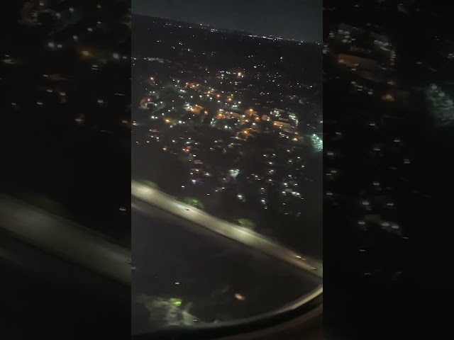 Glen Burnie by air at night