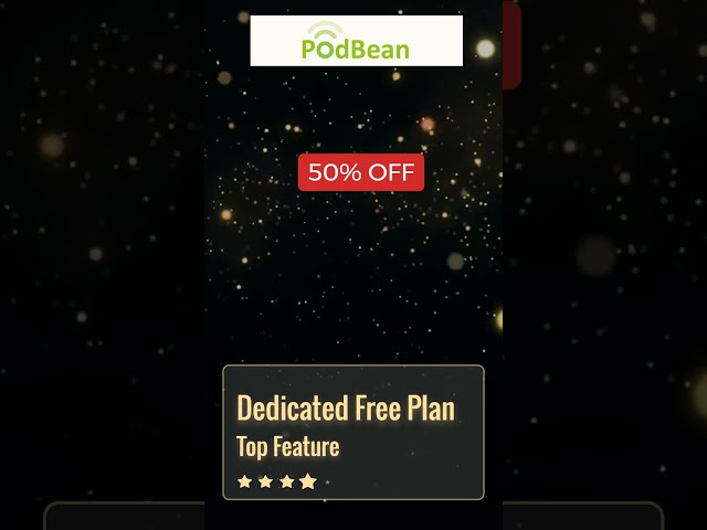 50% OFF - Podbean Black Friday Deals 2023 #blackfriday #blackfridaysale #blackfridaydeals
