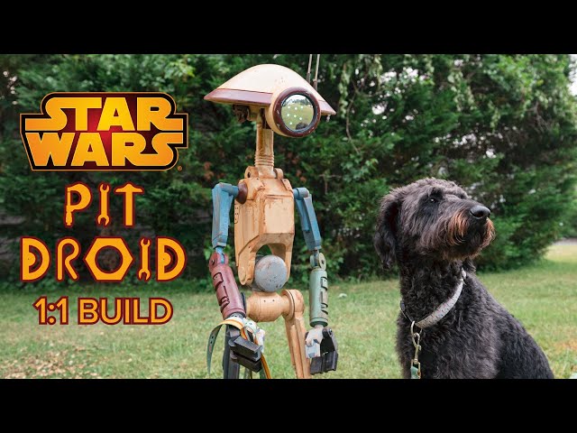 MY FIRST DROID BUILD!! || Droid Division 1:1 3D Printed Pit Droid