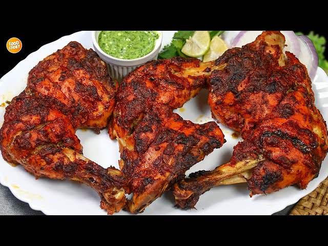 Tandoori Chicken Recipe,How to make Chicken Tandoori, New Chicken Recipe by Samina Food Story