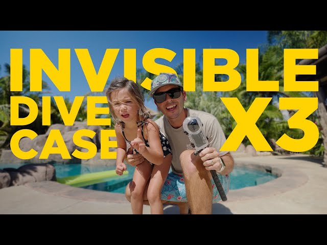 Insta360 Invisible Dive Case - TRUE UNDERWATER 360