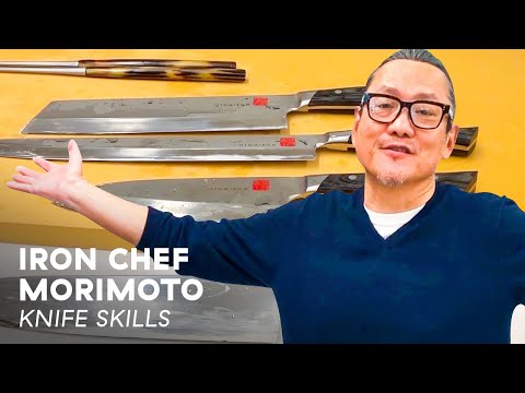 Iron Chef Masaharu Morimoto Shows Off His Famous Knife Skills | Delish