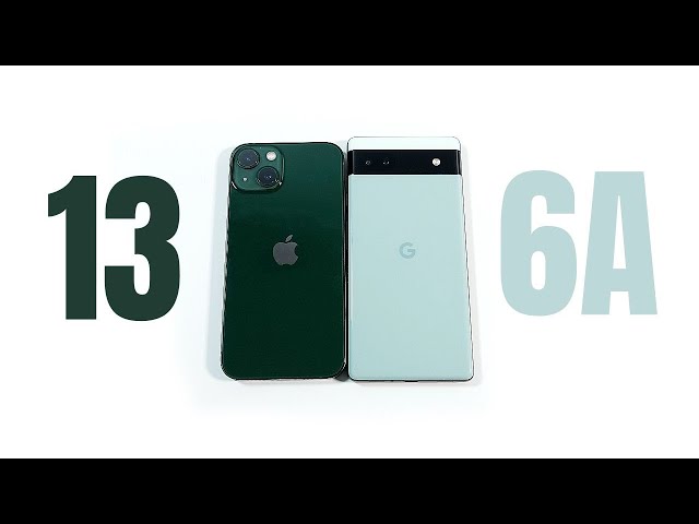 iPhone 13 vs Pixel 6A Speed Test!