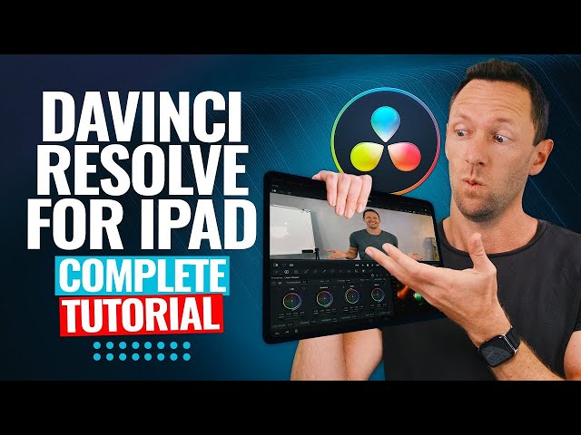 DaVinci Resolve iPad Tutorial - How To Edit Video On iPad!