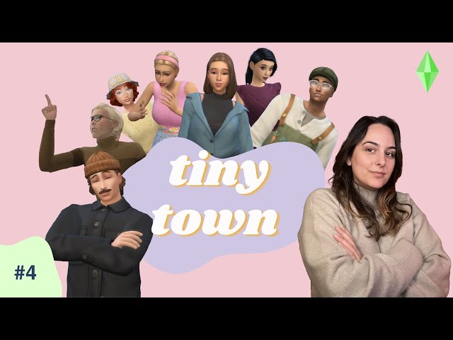 NEW Sim in town.. and also potential romance(!) 📸  TINY TOWN ❤️ #4