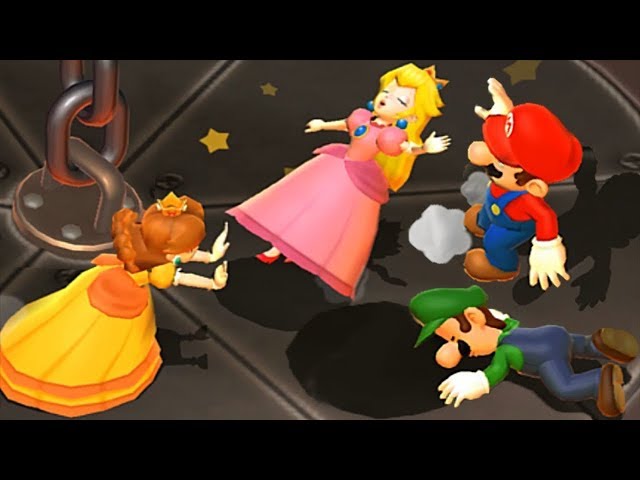 Mario Party 9 Garden Battle - Peach vs Daisy vs Wario vs Mario Master Difficulty Nintendo Games