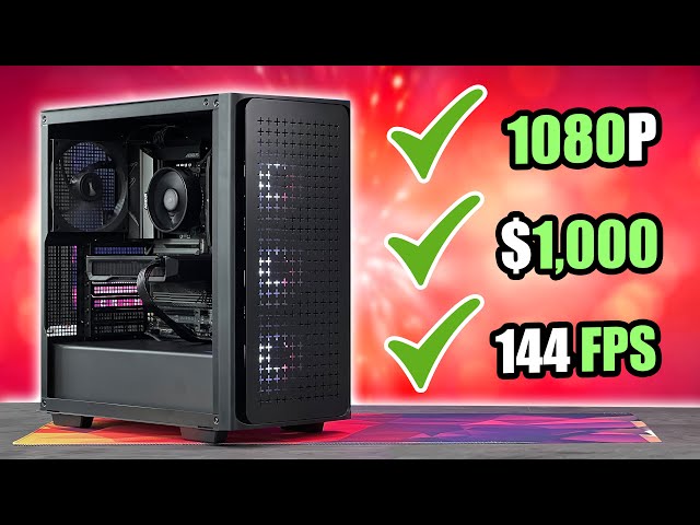 How to Build a $1,000 PC in 2023! (EASY GUIDE)