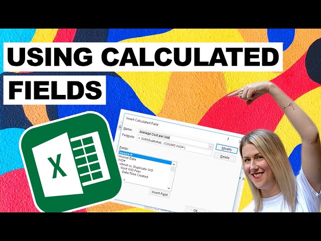 Using Calculated Fields In Excel