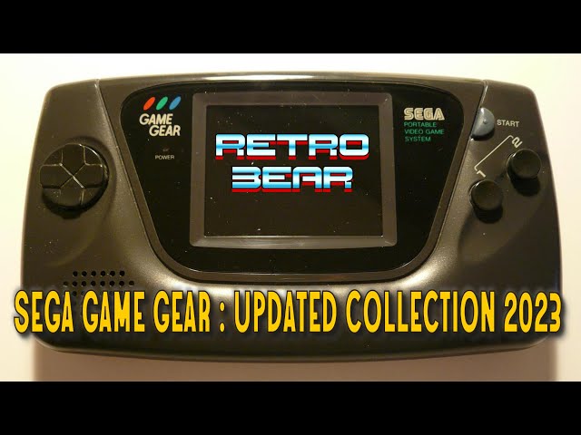 My Sega Game Gear Collection 2023