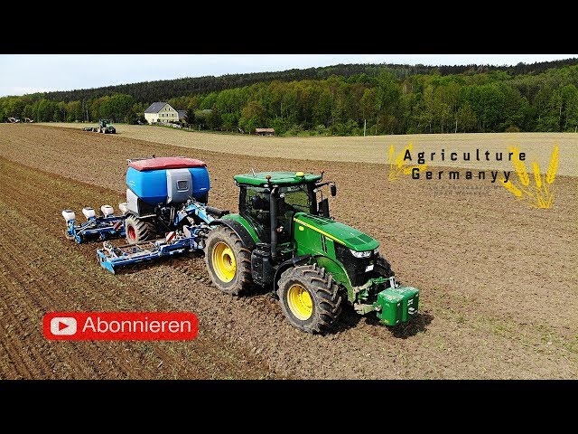 John Deere 8230 & 7280R | Mais legen | Lemken/Kerner ▶ Agriculture Germanyy