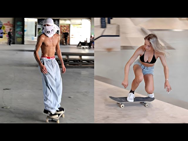 These Skaters Make It Look Easy! (Crazy Trick Moments)