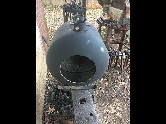 Building a forge from a propane tank part 2: body assembly