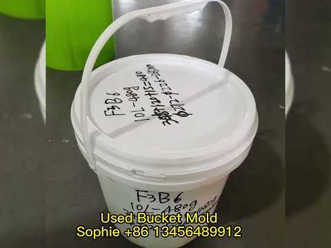 10L used second hand paint bucket mould new bucket mold manufacturing