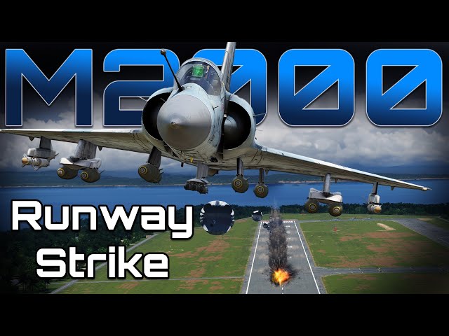 M2000 DCS Tutorial: Master BAP-100 Anti Runway Bombs