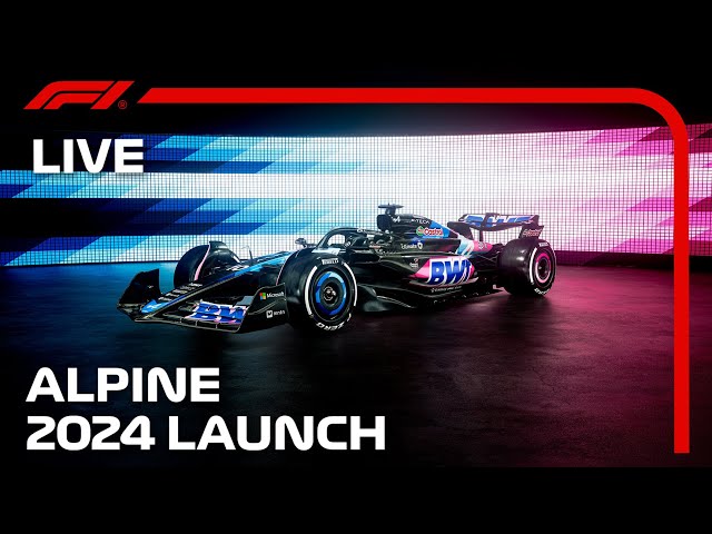 LIVE: Alpine Reveal 2024 Challenger