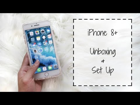 iPhone 8 Plus UNBOXING + Set Up!!