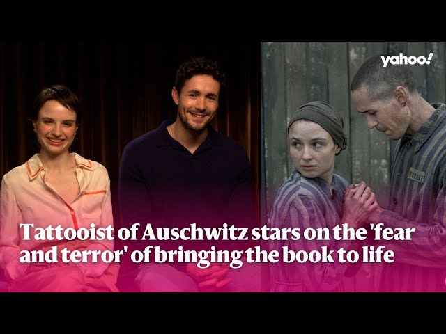 Tattooist of Auschwitz stars on the 'fear and terror' of bringing the book to life | Yahoo Australia