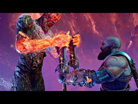 God of War 5 Ragnarok - Kratos Creates Ragnarok Scene PS5 (Destruction of Asgard) 4K 60 FPS