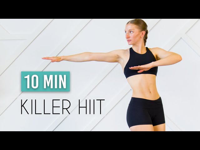 10 MIN KILLER HIIT Full Body Workout (No Equipment, No Repeats)