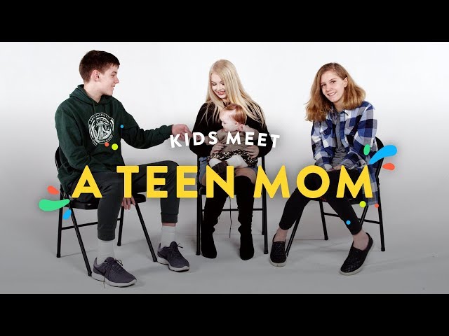 Kids Meet a Teen Mom | Kids Meet | HiHo Kids